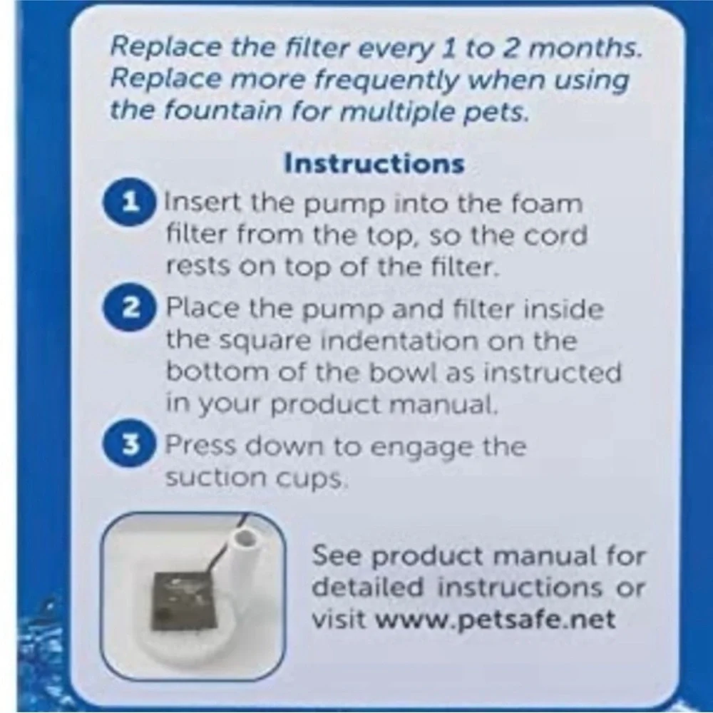 11 replacement carbon filters for pet safe cat water fountain refills